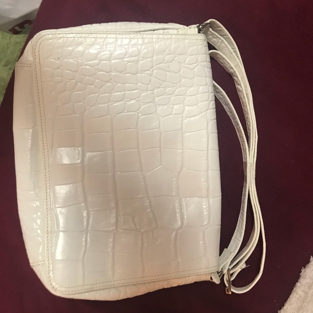 White shoulder bag. Offers always accepted!